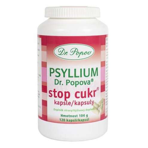 Dr.Popov Psyllium Stopcukr Псиллиум 120 капсул